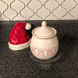 Rae Dunn HO HO HO sugar dish 🎅🏻